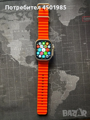 Smart Watch Ultra 2, снимка 4 - Смарт гривни - 53531318