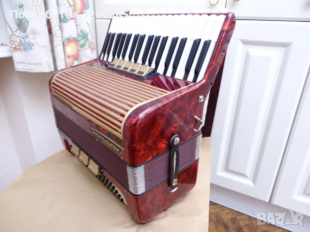 Акордеон Велтмайстер Гигантили 80 баса, снимка 9 - Акордеони - 48589438