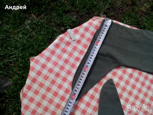 Стари брезентови калцуни,чорапи #2, снимка 5 - Антикварни и старинни предмети - 28730412