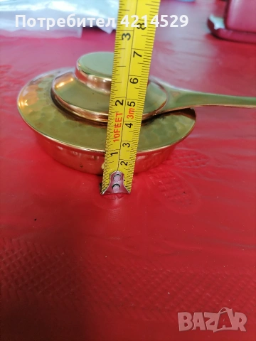 Месингов спиртник, снимка 4 - Други ценни предмети - 53324211