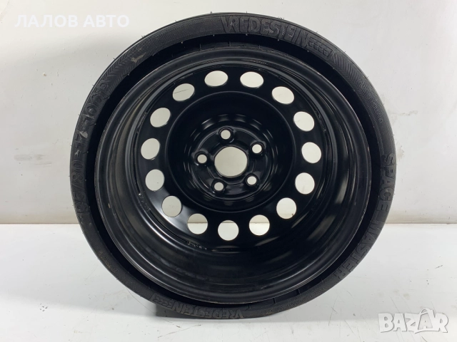 Резервна гума патерица Vw Touareg Фолксваген Туарег 5х120 6.5j Et40 195/80R17 , снимка 4 - Гуми и джанти - 52364843