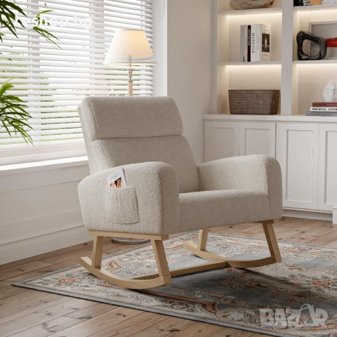 Люлеещ се фотьойл, стол за кърмене или друго MEXUS, снимка 2 - Дивани и мека мебел - 53472605