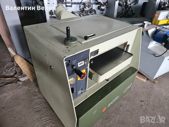 Щрайхмус 520мм.Scm Ширина на рендосване 520 мм Височина на рендосване 250 мм Брой ножове 4,, снимка 6 - Други машини и части - 53516717