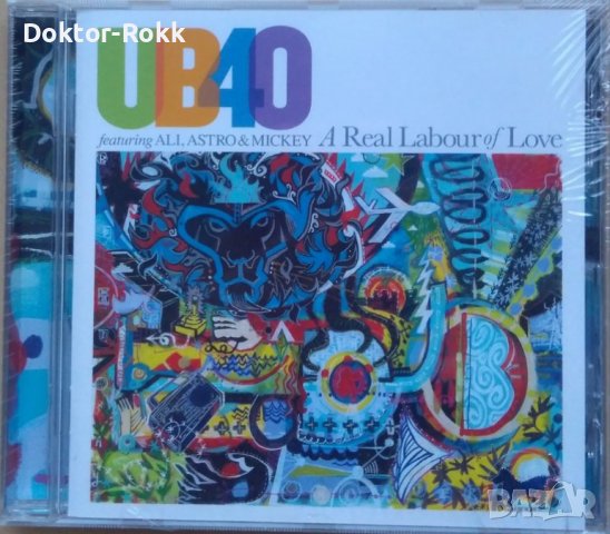 UB40 ft Ali, Astro & Mickey- A Real Labour Of Love (2018, CD), снимка 1