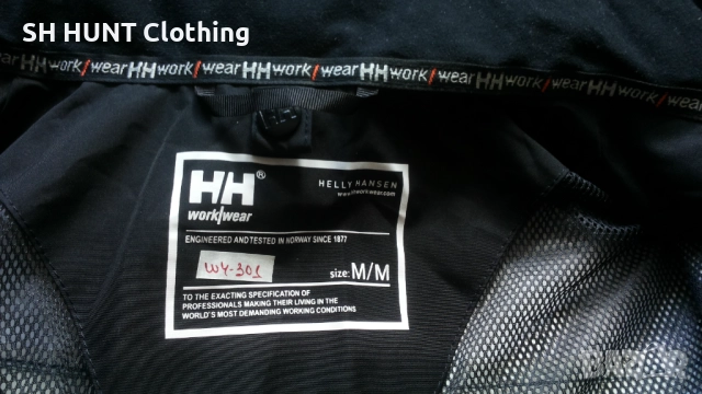 HELLY HANSEN 71043 Manchester Waterproof Work Jacket размер M работно яке водонепромокаемо W4-301, снимка 14 - Якета - 52026331