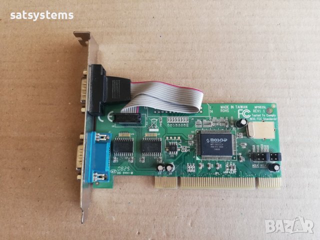  PCI to 2 Serial Ports Expansion Card Chronos MP9835R2 