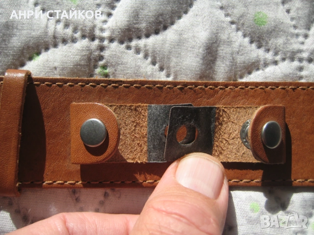 Продавам нова кожена каишка за часовник FOSSIL, снимка 3 - Каишки за часовници - 53150880