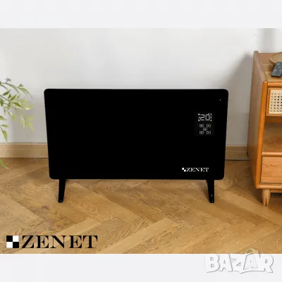 Zenet ZET-530 електрически стъклен конвектор, отоплителен панел, радиатор 2000w, снимка 8 - Радиатори - 47713719