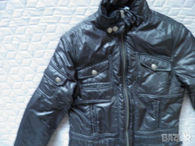 Miss Sixty оригинално дамско черно дълго яке М , снимка 4 - Якета - 27571132