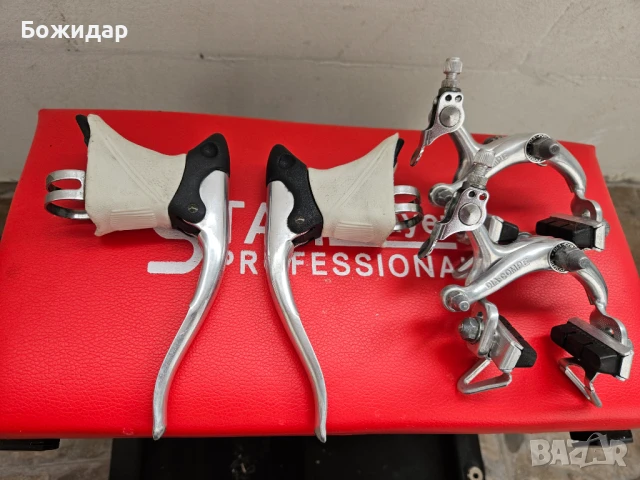 Спирачки Dia-Compe 400 и ръкохватки Dia-Compe Aero