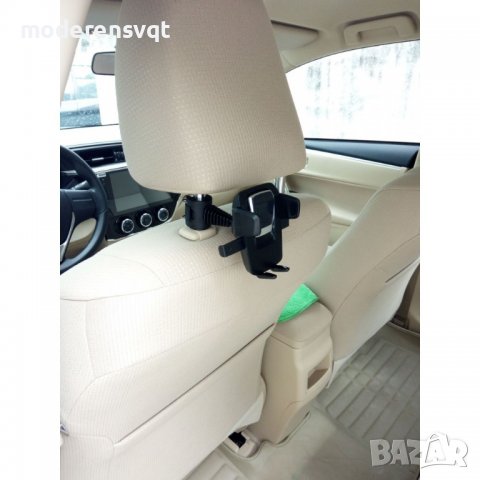 Стойка за телефон за задна седалка на кола, снимка 2 - Аксесоари и консумативи - 37943685