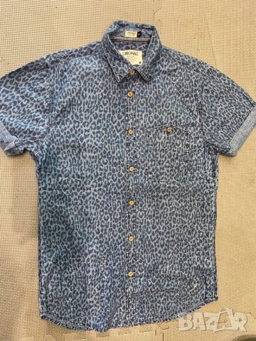 Jack&Jones нова дънкова риза S размер, снимка 2 - Ризи - 28847402