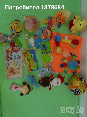 Лот бебешки играчки, снимка 1 - Дрънкалки и чесалки - 43004171