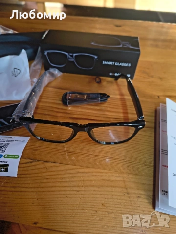 Nubi Смарт очила NUBI E13, Вградени говорители в рамката, Входящи обаждания, Музика, Bluetooth , снимка 4 - Слънчеви и диоптрични очила - 53437200