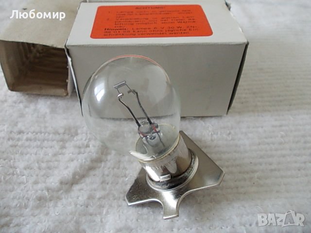 Лампа 6v 50w iM0 WOTAN GERMANY 390186, снимка 1 - Медицинска апаратура - 38218798