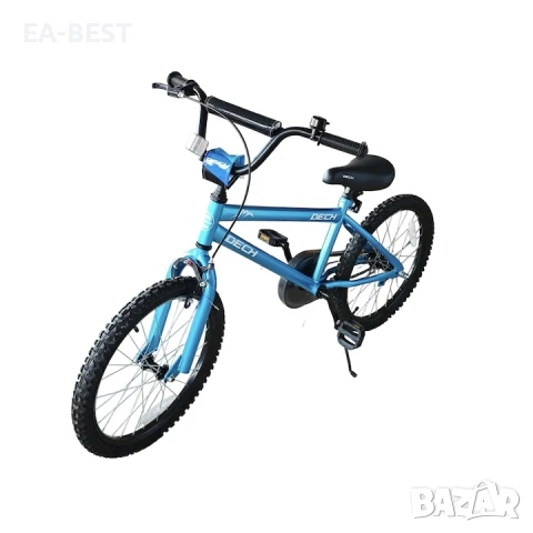 🚲✨ Детски велосипед Dech 20” — Синьо приключение! ✨🚲, снимка 4 - Детски велосипеди, триколки и коли - 50854495