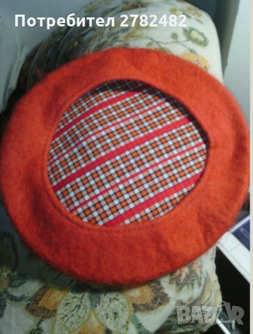 Дамска барета пролетно - есенна, снимка 2 - Шапки - 35307506