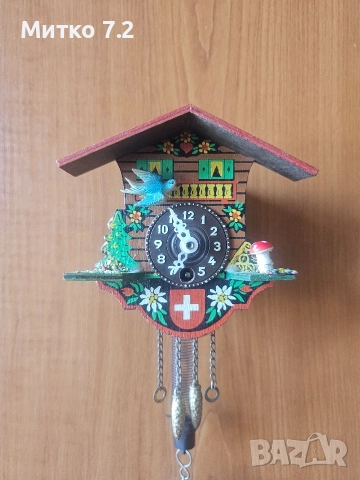 стенен часовник малката тиролка, снимка 5 - Антикварни и старинни предмети - 52935487