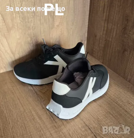 Дамски маратонки кожа и велур ; Черен велур, снимка 12 - Маратонки - 47414876