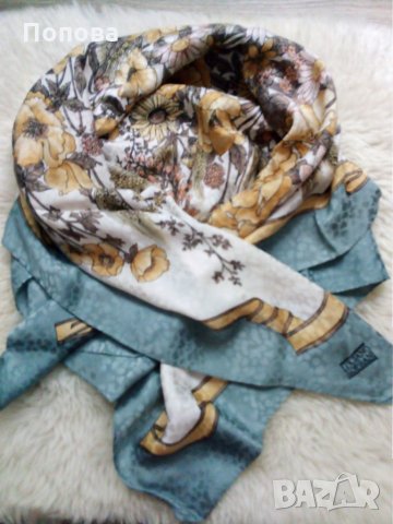 "Luciano Soprani" коприна голям, снимка 2 - Шалове - 32905359