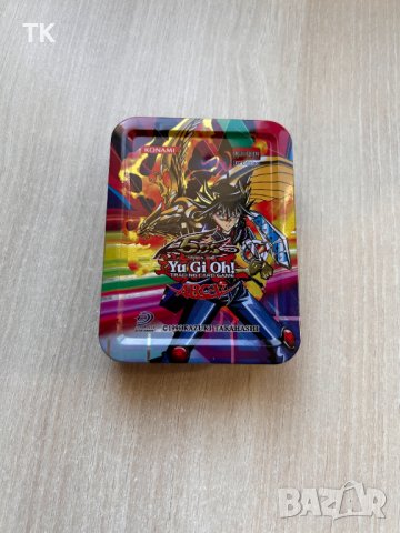 Продавам нови Yu-Gi-Oh ARC-V карти в метална кутия, снимка 1 - Детски книжки - 39315404