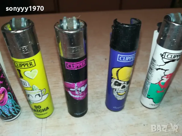 CLIPPER-КОЛЕКЦИЯ 10БР ЗАПАЛКИ-ЛОТ 2 2112241624, снимка 7 - Колекции - 48426245