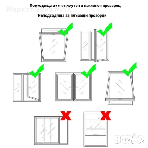 Уплътнителна завеса за прозоре, мобилен климатик – защита от топлина и насекоми, икономия на енергия, снимка 11 - Други стоки за дома - 52863329
