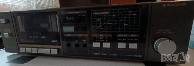дек SANYO mod. RD 220, снимка 3 - Декове - 53486613