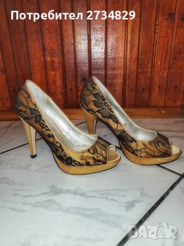 Дамски обувки на ток , снимка 1 - Дамски обувки на ток - 39022593