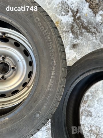 2бр. зимни гуми 195/65/16 Continental TS30P - DOT 2320, снимка 7 - Гуми и джанти - 43170245