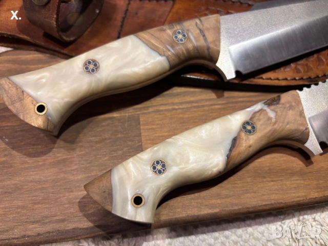 ръчно изработени ловни ножове , снимка 3 - Ножове - 52900445