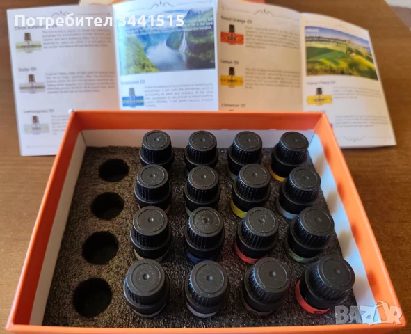 Етерични масла 100% чисти BEAU-PRO ORGANIC Essential Oil 5ml - 16 броя , снимка 4 - Други - 50514955