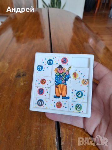 Стара детска игра,плочка за редене,подреждане #9, снимка 2 - Други ценни предмети - 33687572