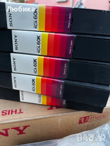SONY KCA-60K U-matic НОВИ КАСЕТИ, снимка 8 - Камери - 52264409