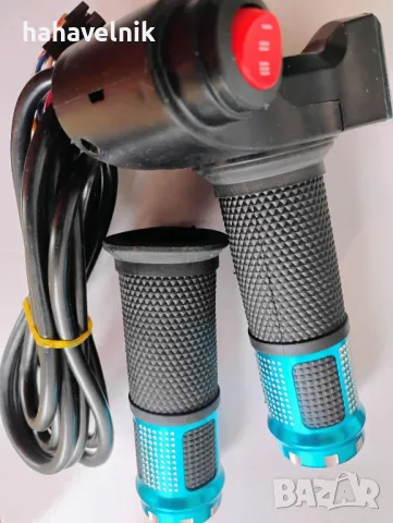 Ръчка за газ за скутер, масур, със дисплей и превключвател комплект , снимка 3 - Друга електроника - 49321442