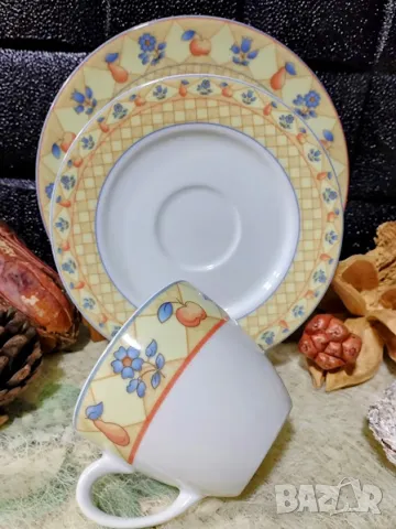 Три тройни сета за  кафе, чай и капучино. Germany, снимка 7 - Сервизи - 49012028