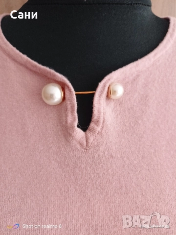 Розови блузи , снимка 8 - Блузи с дълъг ръкав и пуловери - 52627911