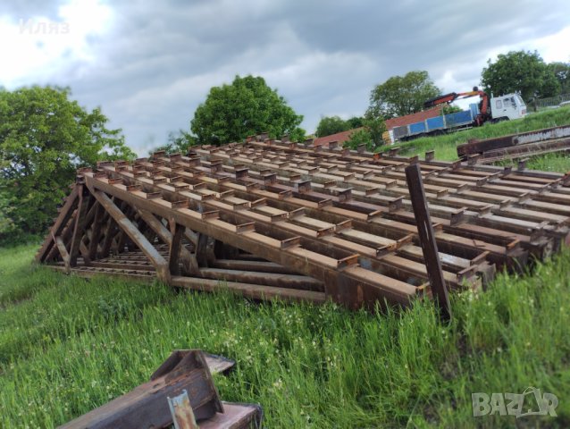 Метална конструкция  15 м 1000кв, снимка 6 - Селскостопанска техника - 43937284