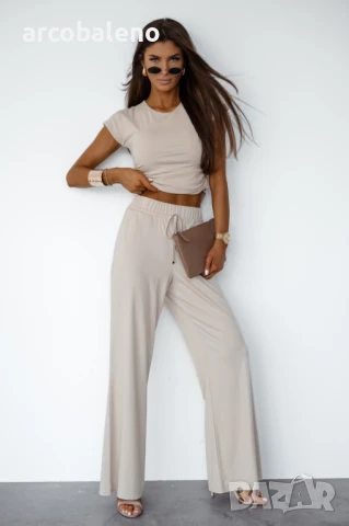 Елегантен дамски комплект от две части SHIRA , 3цвята , снимка 4 - Комплекти - 50712931