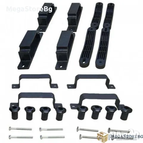 Стоманен багажник за покрив 2250 140х100см, снимка 3 - Аксесоари и консумативи - 48236480