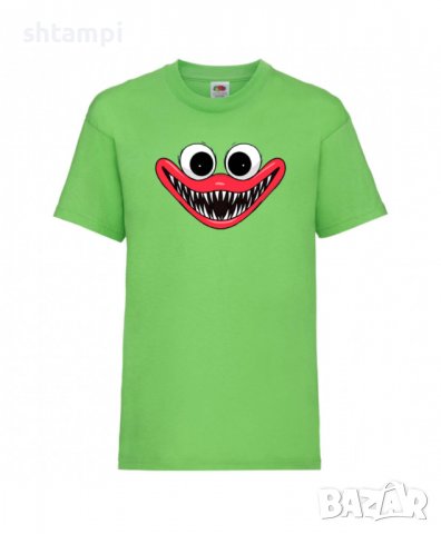 Детска Тениска Huggy Wuggy От Poppy Play Time Huggy Kissy Face Mouth Изненада,Подарък,Игра,, снимка 2 - Детски тениски и потници - 37210727