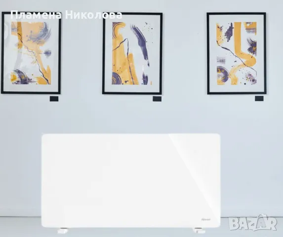 Конвекторна печка , 2000W, алум.нагревател, стъклен панел, Wi-Fi, снимка 1