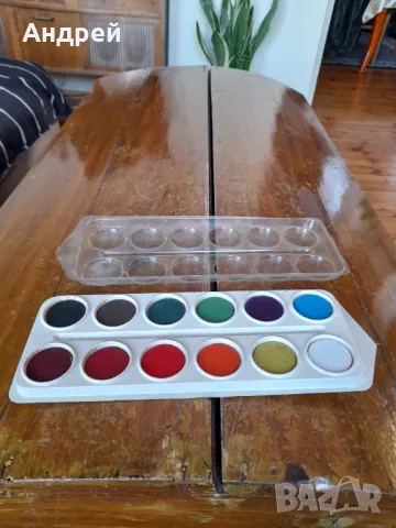 Стари водни боички,бои , снимка 2 - Други ценни предмети - 48407719