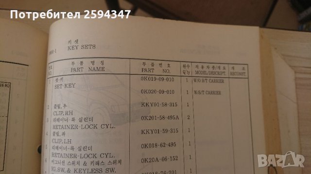 KIA SPORTAGE  КОНТАКТЕН КЛЮЧ К-Т, снимка 3 - Части - 32281871