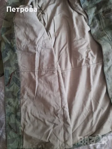 Военна камуфлажна шуба от времето на соца, снимка 7 - Спортна екипировка - 48694506