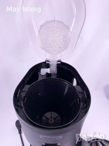 Кафемашина за шварц кафе Bodum, 12 чаши, 1.5л, Черен, Като нов, снимка 5 - Кафемашини - 36881148