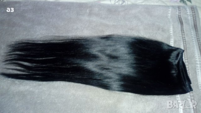 Естествена коса дълга  55 ,60,70см., снимка 2 - Аксесоари за коса - 26412106