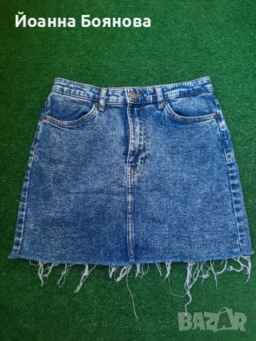 Дънкова пола Bershka 