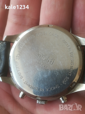 Мъжки часовник TCM hronograph. Хронограф , снимка 4 - Мъжки - 44878353