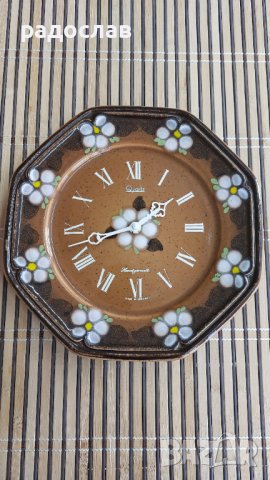 	Порцеланов часовник-чиния №2, снимка 1 - Стенни часовници - 43620750